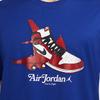 Jordan First In Flight Print Short Sleeve T-Shirt Men Tops Deep-Royal-Blue CN3597-455