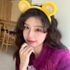 Furry Bear Ear Headband With Adjustable Design For Kids And Women Soft Plush Hair Accessory For Daily Use Or Parties