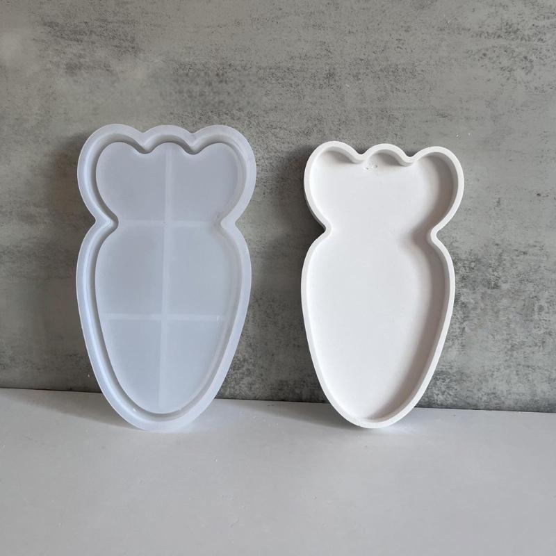 Food Grade Silicone Baking Mould With Rabbits Carrot Designs For Resin Craft Party Decorations
