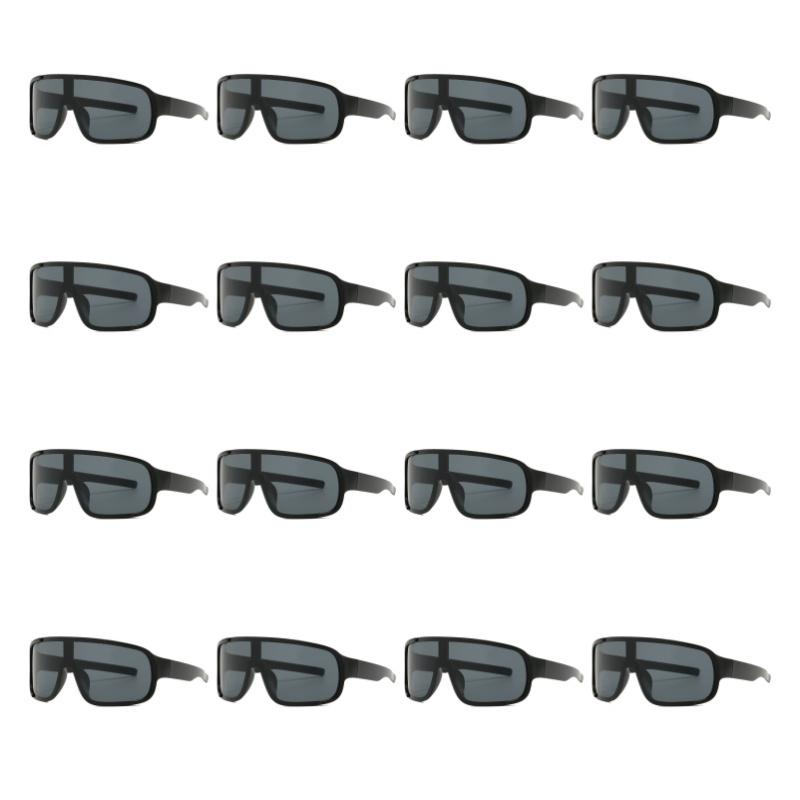16pcs Cycling Sunglasses for Men Women Riding Outdoor Sports Sunshade Anti-ultraviolet Protection Bicycle