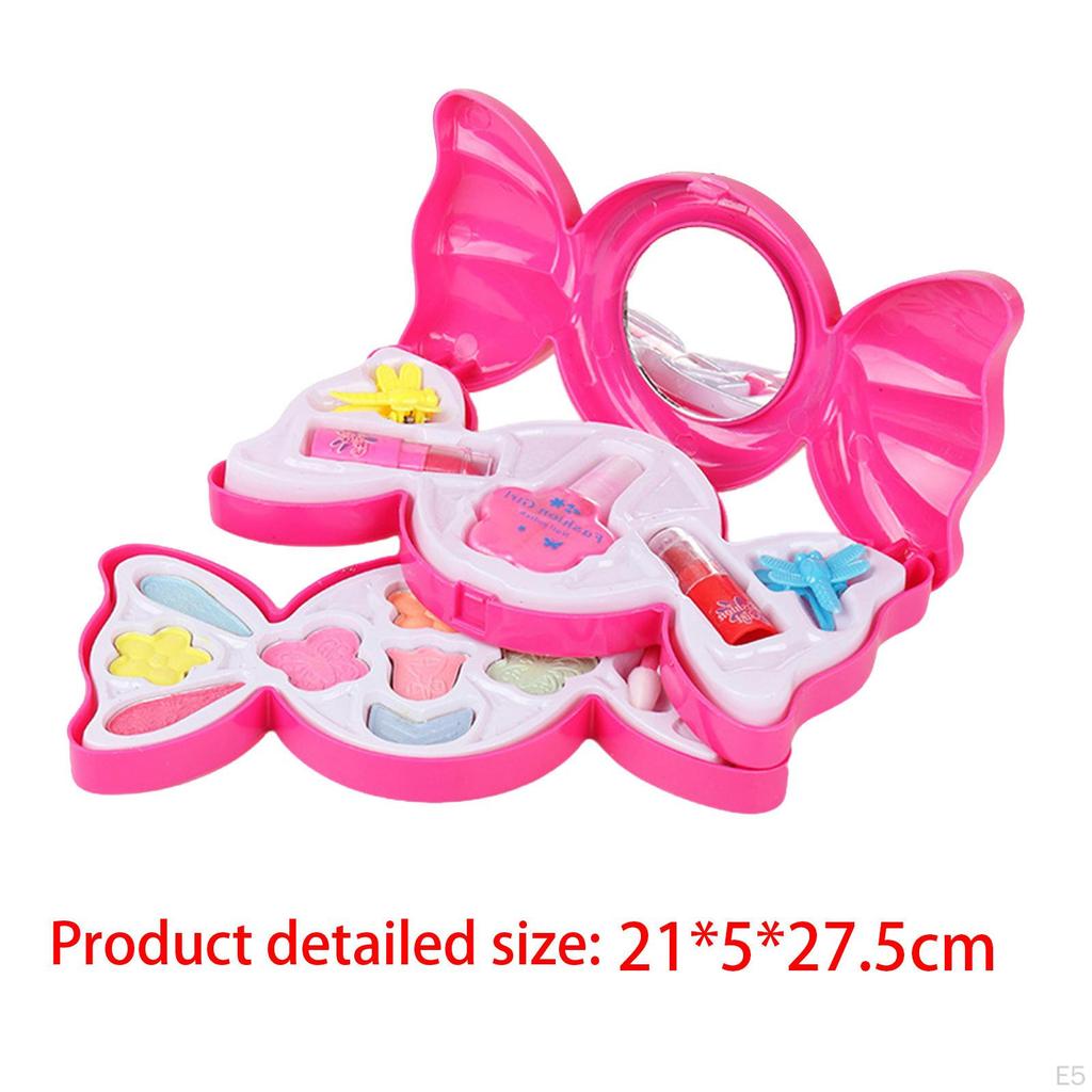Mädchen Make-up Sets, Geschenke für kleine Mädchen, ab 5 Jahren, Kleinkinder, Spielhaus, Schmink-Spiel