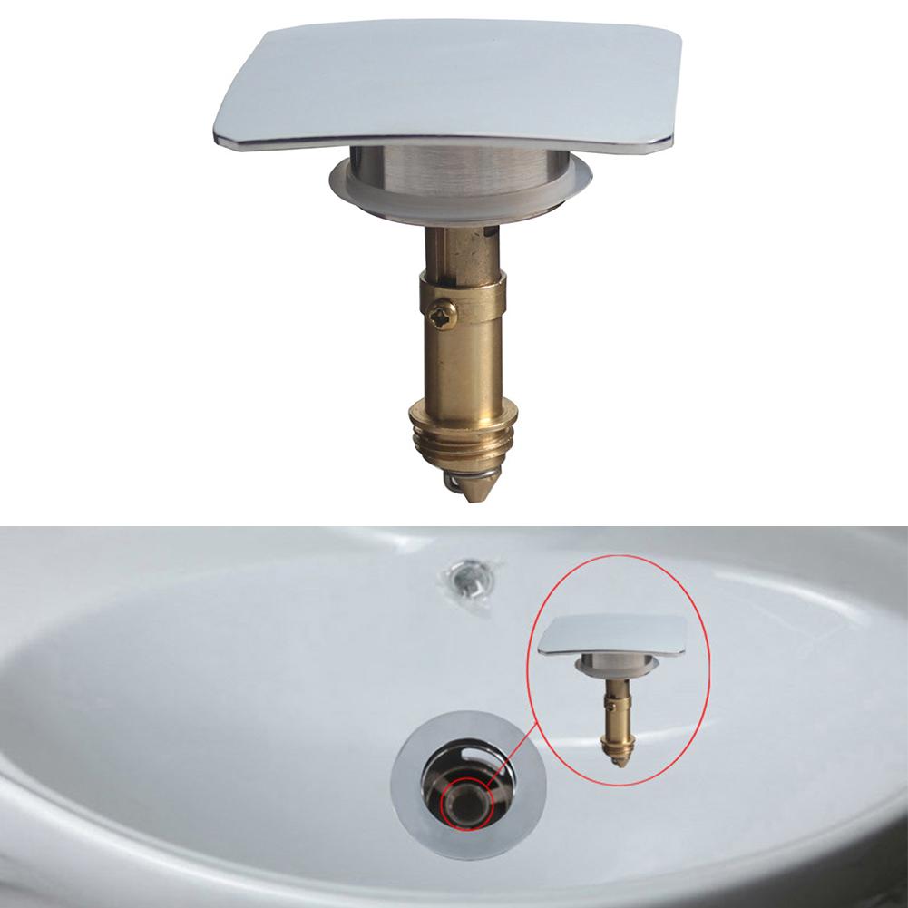 66mm Bathroom Pop-Up Cap High Efficiency Drain Cover Bathroom Accessory Long Lasting Performance Optimal Water Drainage