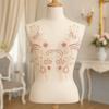 Exquisite Sequin Embroidered Patch Sequin Clothing Decoration Patch  Fabric Crafts