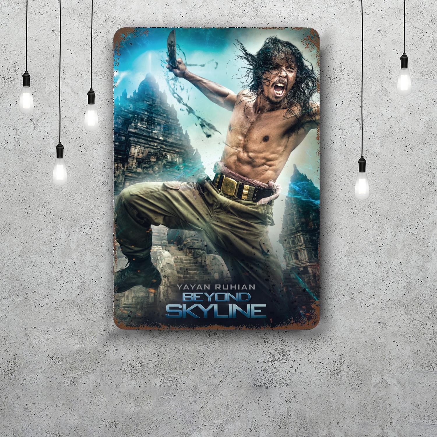 

man in the arena Vintage Metal Tin Signs Posters Decor Retro Metal Plaque Wall Art Decor for Garage Bar 20x30cm（7.8x11.8inch）