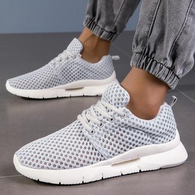 2026 Ultra-Light Men's Breathable Slip-On Casual Mesh Travel Shoes (Large Size)