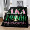 1pc Blanket AKA Logo5 Print Design, Lightweight Blanket for Sofa, Bed- Soft &Warm, Gift for All Seasons like Christmas, Halloween