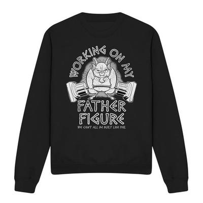 Unisex Adult Working On My Father Figure Phil Sweatshirt