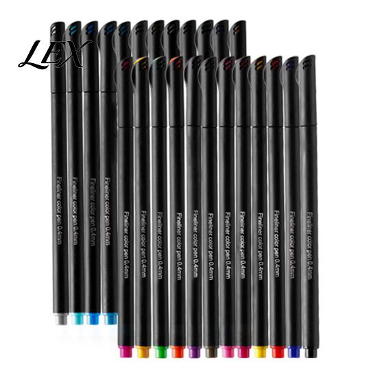 Non Smudging Drawing Pens Fine Point Pen, 0.4mm Ultra-fine Needle Tip, Waterproof Quick-drying Ink Ultra Tip Set, for Professional Illustration