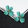 Korean Cute Small Flower Stud Earrings For Women fresh and sweet Statement Earring Girl Fashion Jewelry Gift