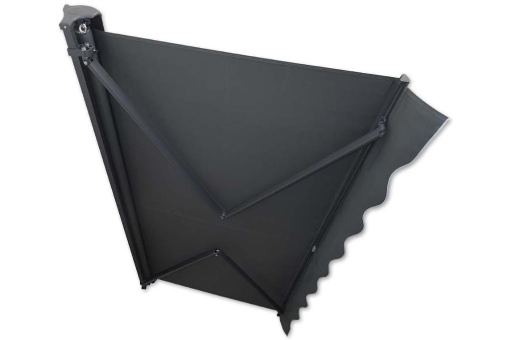 Gray terrace awning 400 x 250 cm