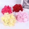 1 Peça Flor Decorativa Colorida Festa de Casamento Hortênsia de Seda Artificial de Luxo DIY Decoração de Flores Vaso Flores Artificiais