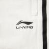 Li Ning Sports Lifestyle Series Casual Simple Striped Ice Silk Quick-Dry Cool Straight-Leg Knitted Sports Pants Women pants Off-White AYKV480-1