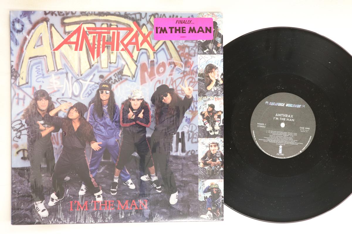 

12inch Record ANTHRAX - I m The Man 906851 ISLAND 1987 US Metal Used