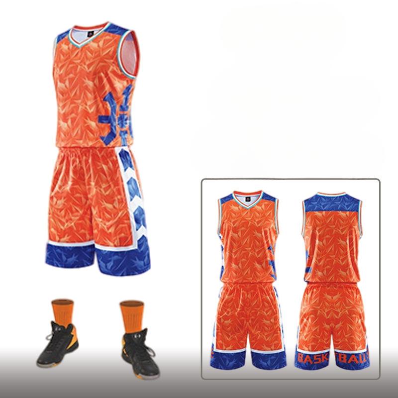Basketball Suit, Male and Female Middle School Students Training Camp, Game Jersey, Sweat-absorbing Children