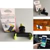 Suporte de Telefone para Carro Com Rotação de 360 Graus e Design de Clipe Para Navegação e Uso em Mãos Livres