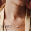 EMANCO Freshwater Pearls Pendant Necklace for Women Choker Necklaces Women Stainless Steel Necklace Fashion Jewelry