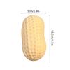 Creative Slow Rebound Simulated Peanut Squishy Toy Stress Relief Soft Squeeze Fidget Toy Decompression Toy Kids Adults