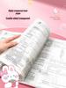 A4 Multi-Layer Transparent Document Folder with Loose-Leaf Inserts for Students