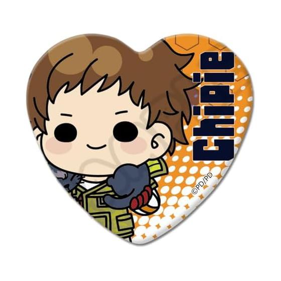 TV Anime GNOSIS MJ [Ship] Heart-Shaped Can Badge