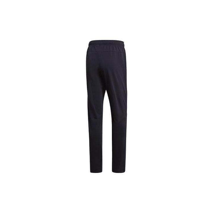 adidas Essential Knitted Sweatpants Men's Black Moderate Cuffed Pants DU0378