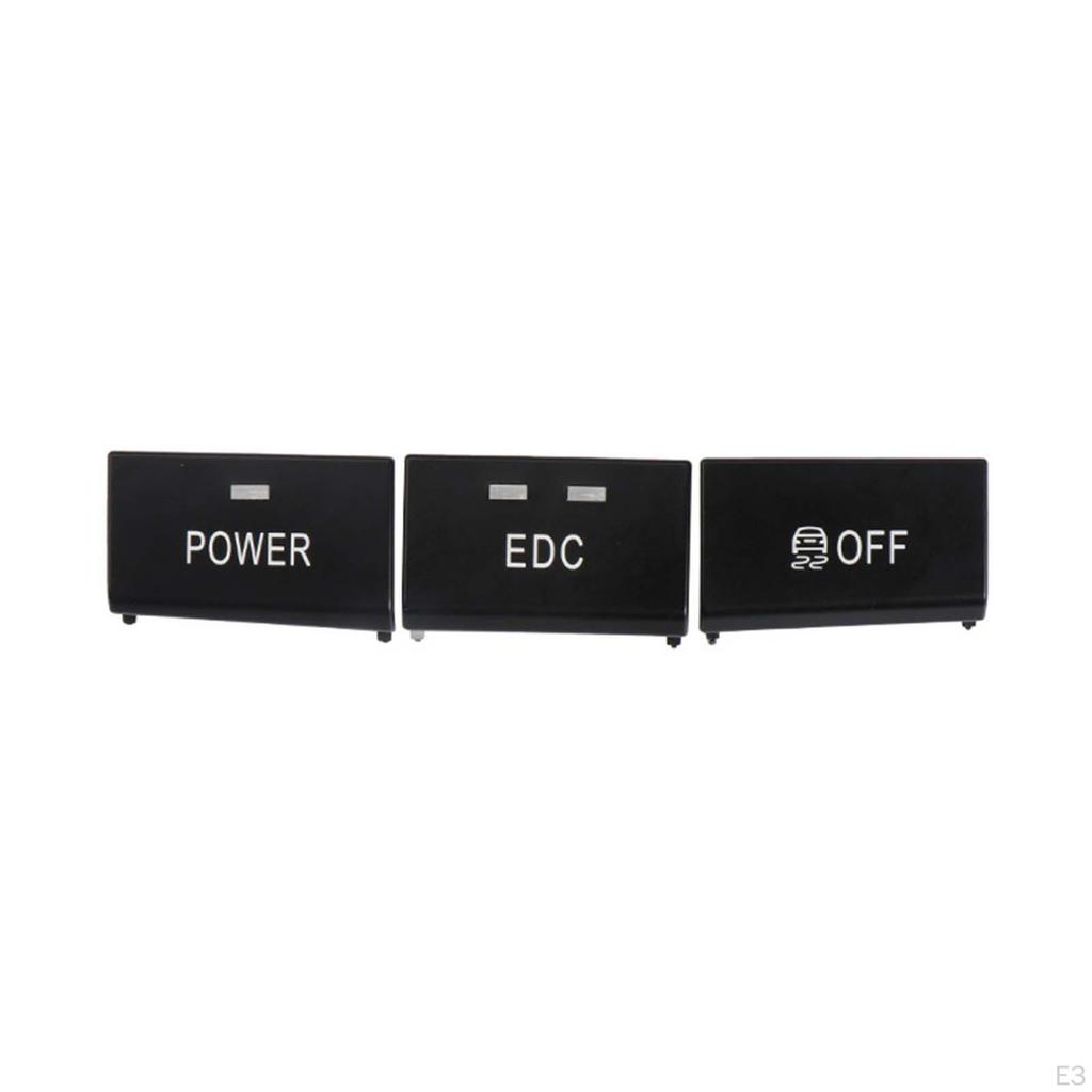 Car Center Console Switch Button Cover for BMW E90 E92 E93 Durable