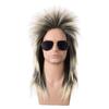 70s 80s Retro Cosplay Costume Wig Long Rocker Disco Wigs Punk Men Mullet Wigs  Fancy Show