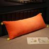 60/85/120/150cm Long Pillow Case Solid Color Soft Comfortable  Double Lover Sleeping Pillow Cover Velvet Long Body Pillowcase