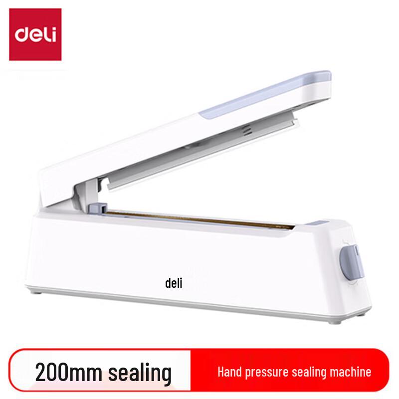 Deli 20cm Hand-Pressure Food Bag Sealer CN Plug (adapter Included)