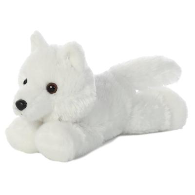 Aurora World Plüsch Natur Kinder Wolf (Weiß)