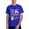 Keep Calm And Jump Higher Mens T Shirt Parkour Unique Tees Short Sleeve Crew Neck 100 Cotton Summer Tops TShirt