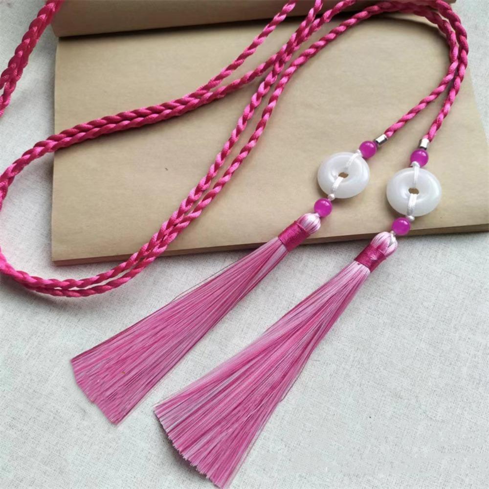 Chinese Style Waist Rope Pendant Tassel Waist Cord Retro Thin Belt  Hanfu Accessories