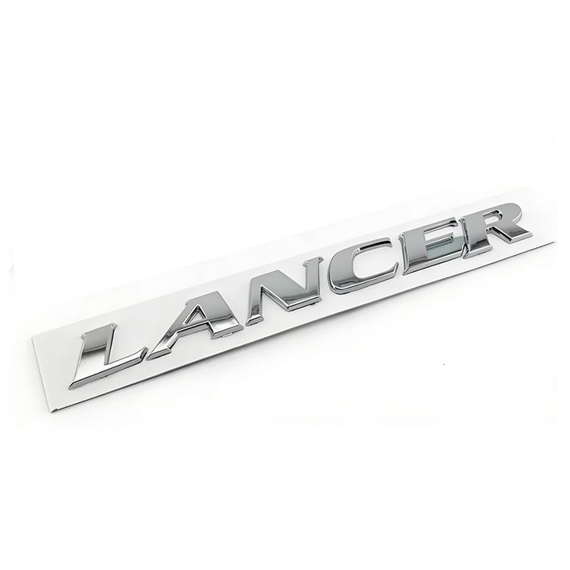 

Mitsubishi logo southeast Lan Se logo wing God Lan Se LANCER English alphabet logo car trunk sticker logo.