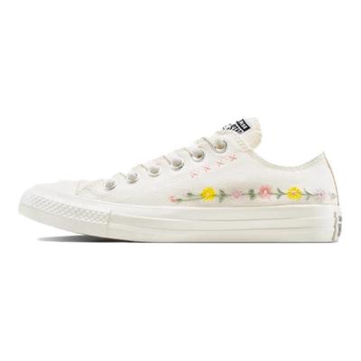 Zapatillas de Lona Unisex All Star Cómodas Versátiles Casuales de Caña Baja Blanco A14979C