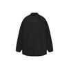 Fear of God Essentials SS24 Denim Filled Shirt Jacket 'Overdye Black Denim' Men's 202SP244591F