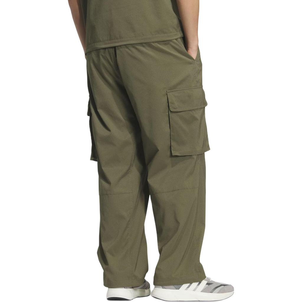 Adidas City Tech Dotair Solid Color Mid-Rise Elastic Work Pants Men pants KS1178
