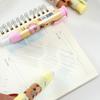 1/4Pcs Cute Cartoon Retractable Capybara Eraser Soft Clean Eraser Creative Pressing Pencil Eraser Student Stationery Gifts