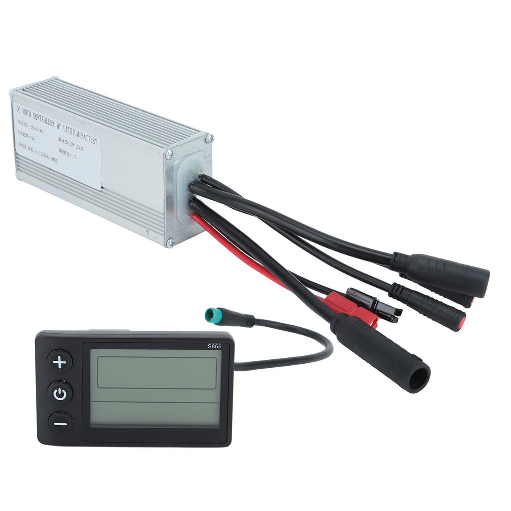 JN25A Motor Controller Set Light Weight Bike Controller S886 Display Panel Kit Multi Function Electric Bike Conversion