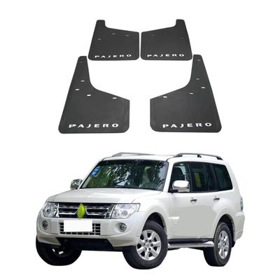 4PCS Mudguards Car Mud Flaps Compatible with Mitsubishi Pajero Montero 2007-2021 2017 2018 2019 2020