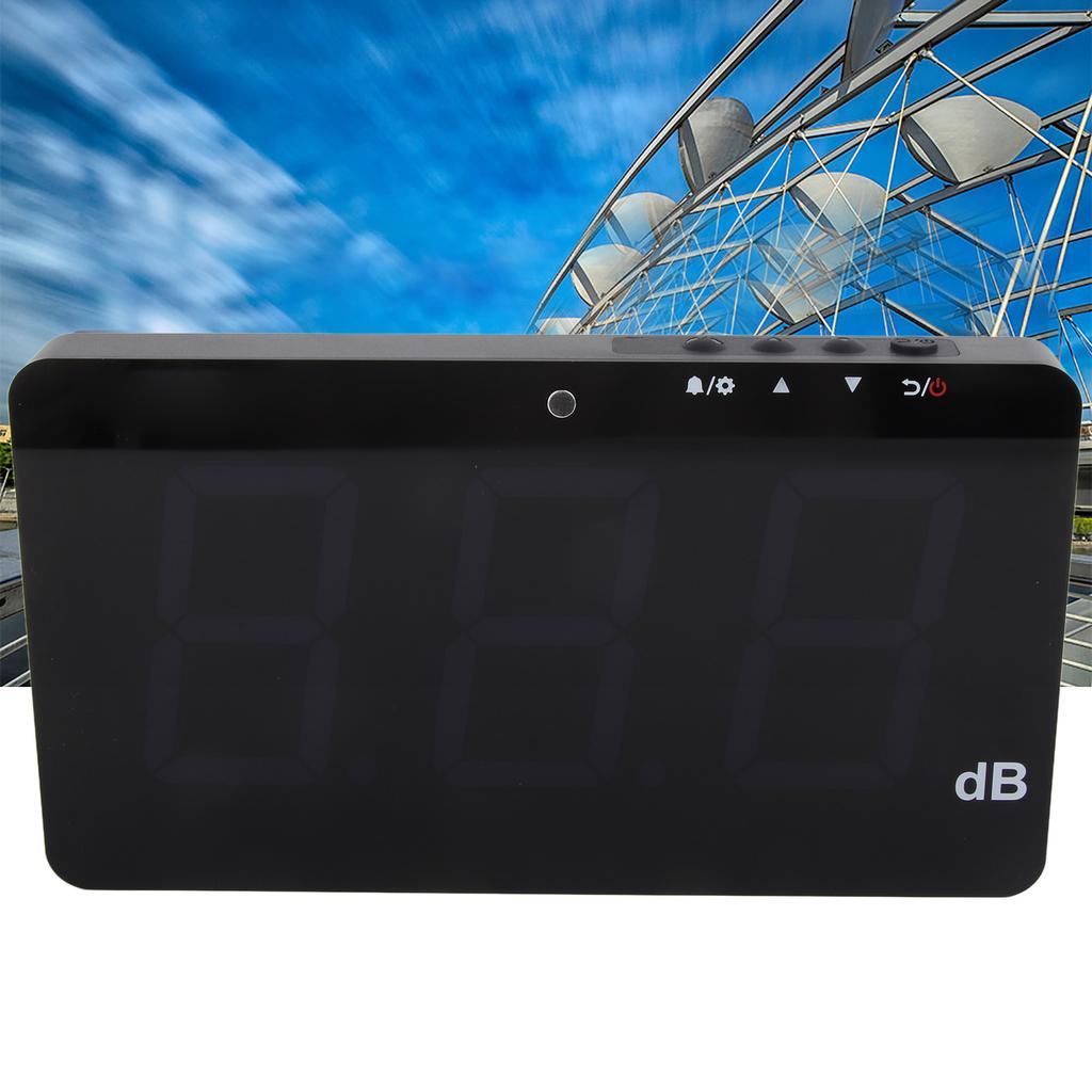 SW‑525A Wall Mounted LCD Display Digital Sound Level Meter USB 30‑130dB