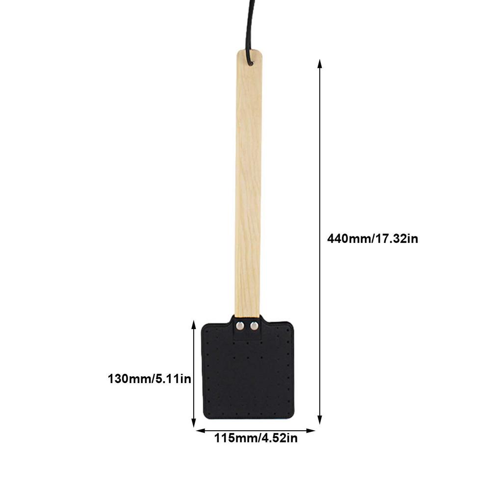 Leather Flyswatter Fly Swatters Swatter Mosquito Pest Control Insect Killer Home Kitchen Accessories Household Easy Use Bug Pad