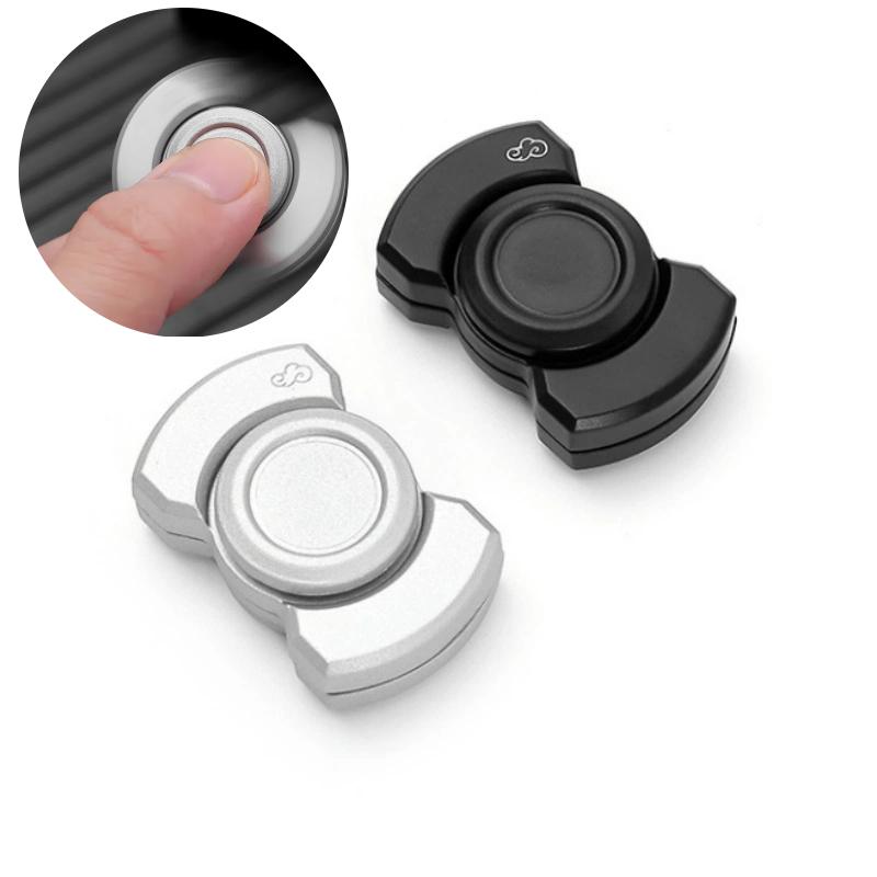 Metal Magnetic Slider Gyroscope Deformation Hand Spinning Card Mini EDC Decompression Adult Fidget Toy Anti Anxiety