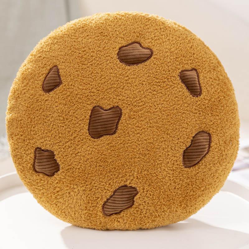 3 Größen Simulations-Schokoladenkekse Plüschkissen Niedliche Cartoon-Schokoladenkekse Plüschtiere Kindergeschenk Sofadekoration 10cm