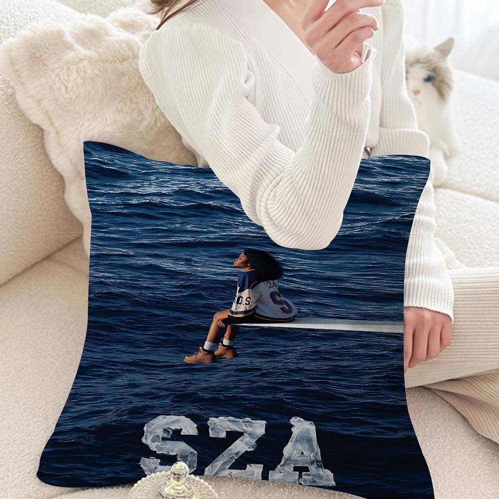 Star Singer S-Sza Pillow Cover Design Cushion Cover Decor Holiday Decorati