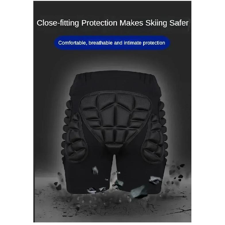 Kids Outdoor Sports Protective Shorts Ski Snowboard Roller Skate Hip Padded Gear