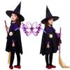 Halloween Witch & Vampire Costume Set for Girls: Cloak Cape Cosplay