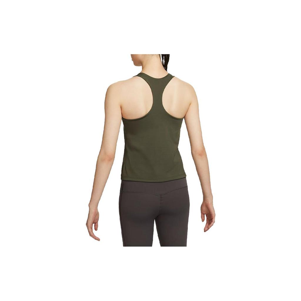 New Nike Sport Vests Women's Khaki Green DV9898-325