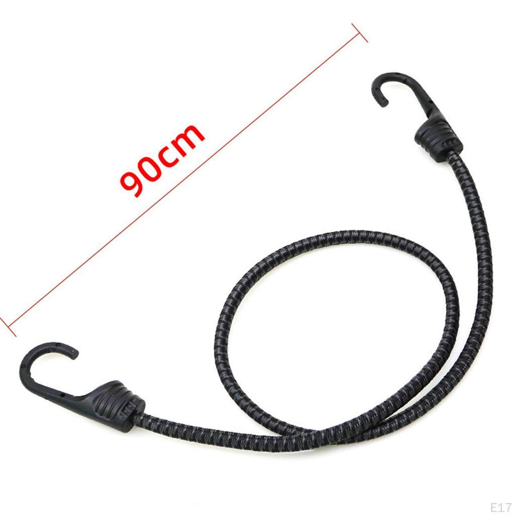 Bicycle Bungee Cord Cargo Rack with Hooks Portable Elastic Band Strap Luggage Carrier