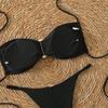 Modischer und sexy zweiteiliger Damen-Bikini-Badeanzug