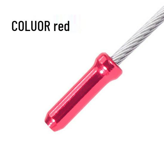 

Анодированный алюминиевый наконечник тросика велосипеда для тормозов/переключения передач Cable End Cap