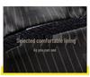 Men's Spring & Autumn Casual Chenille Stand Collar Jacket for Middle-Aged